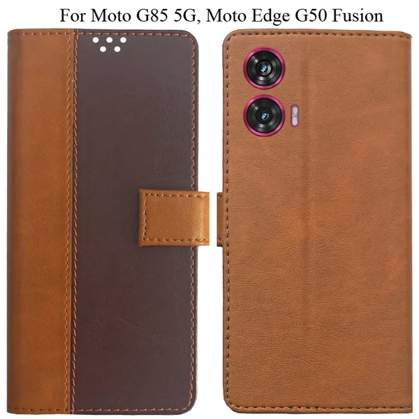 Brown_Premium_Flip_Cover_For_Moto_G85_5G,_Moto_Edge_50_Fusion_5G