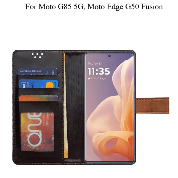 Brown_Premium_Flip_Cover_For_Moto_G85_5G,_Moto_Edge_50_Fusion_5G