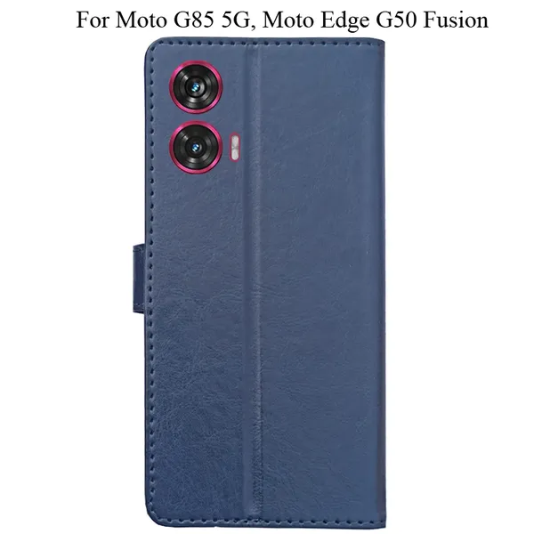 Blue_Premium_Flip_Cover_For_Moto_G85_5G,_Moto_Edge_50_Fusion_5G