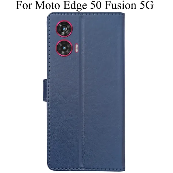 Blue_Premium_Flip_Cover_For_Moto_Edge_50_Fusion_5G