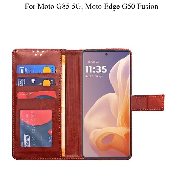 Brown_Premium_Flip_Cover_For_Moto_G85_5G,_Moto_Edge_50_Fusion_5G
