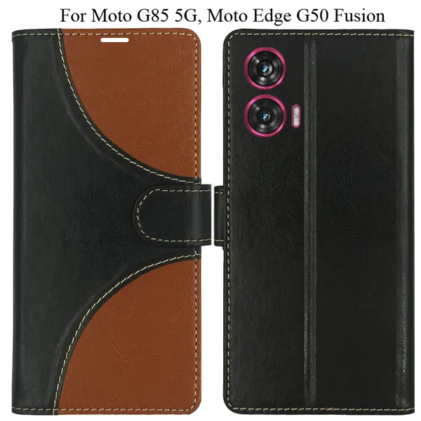 Black_Premium_Flip_Cover_For_Moto_G85_5G,_Moto_Edge_50_Fusion_5G