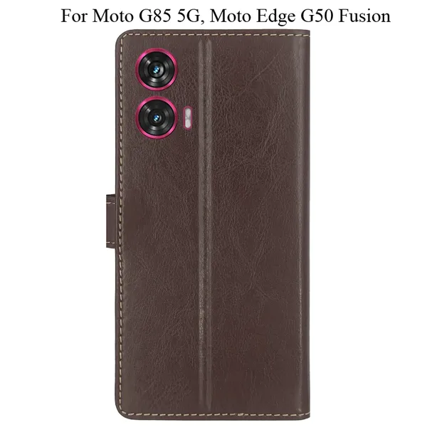 Brown_Premium_Flip_Cover_For_Moto_G85_5G,_Moto_Edge_50_Fusion_5G