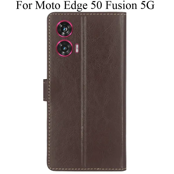 Brown_Premium_Flip_Cover_For_Moto_Edge_50_Fusion_5G