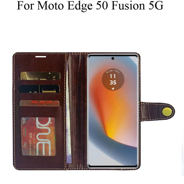 Beige_Premium_Flip_Cover_For_Moto_Edge_50_Fusion_5G