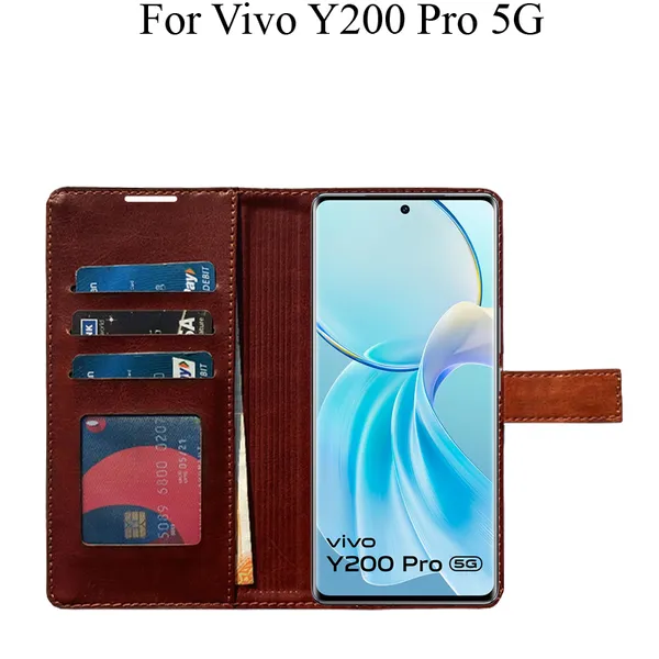 Orange_Premium_Flip_Cover_For_Vivo_Y200_Pro_5G