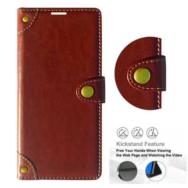 Brown_Premium_Flip_Cover_For_Vivo_Y200_Pro_5G