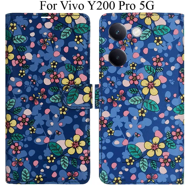Blue_Premium_Flip_Cover_For_Vivo_Y200_Pro_5G