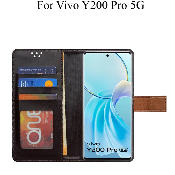 Brown_Premium_Flip_Cover_For_Vivo_Y200_Pro_5G