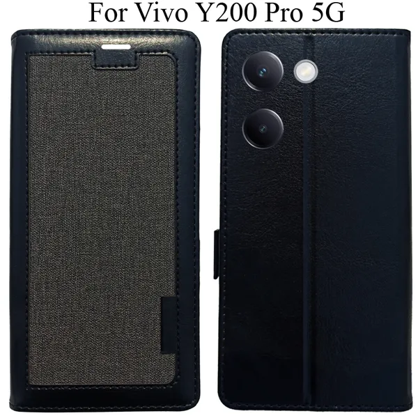 Black_Premium_Flip_Cover_For_Vivo_Y200_Pro_5G
