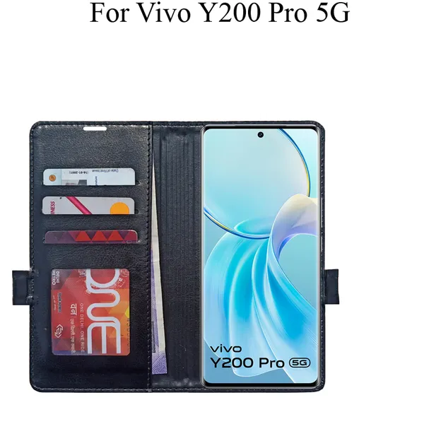 Black_Premium_Flip_Cover_For_Vivo_Y200_Pro_5G
