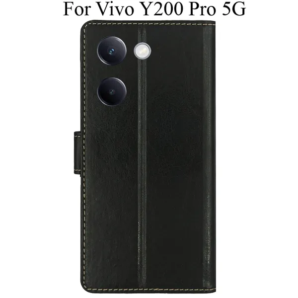 Black_Premium_Flip_Cover_For_Vivo_Y200_Pro_5G