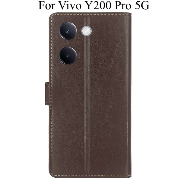 Brown_Premium_Flip_Cover_For_Vivo_Y200_Pro_5G