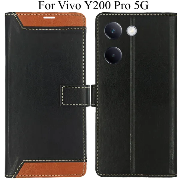 Brown_Premium_Flip_Cover_For_Vivo_Y200_Pro_5G