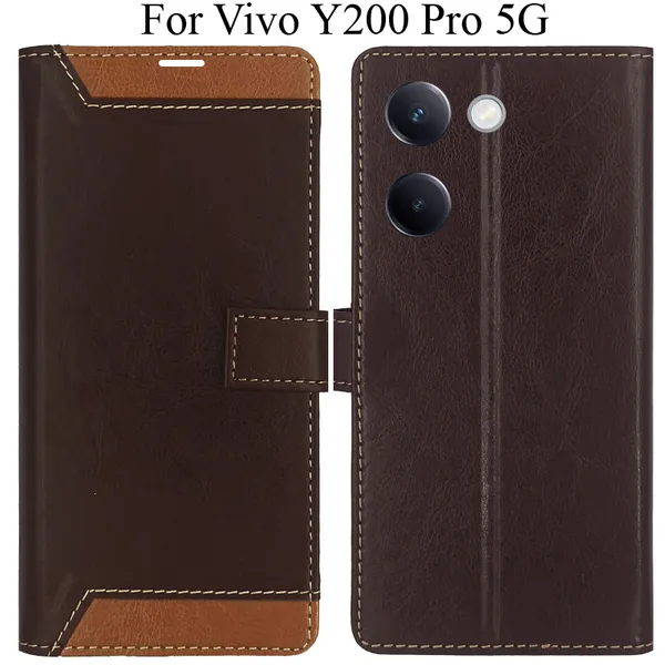 Brown_Premium_Flip_Cover_For_Vivo_Y200_Pro_5G