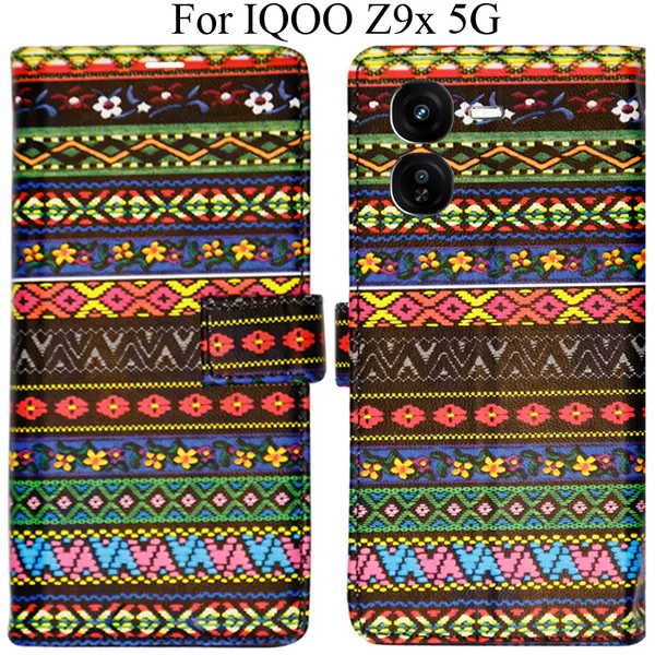 Multicolor_Premium_Flip_Cover_For_Iqoo_Z9X_5G