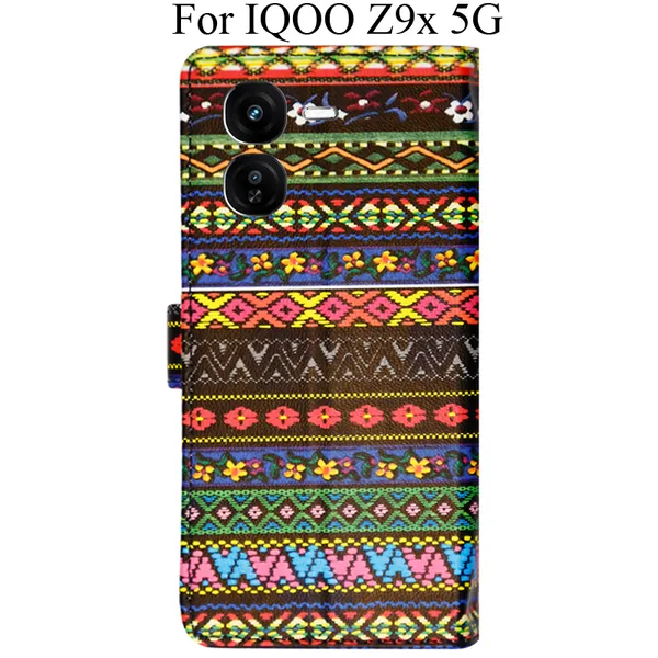 Multicolor_Premium_Flip_Cover_For_Iqoo_Z9X_5G