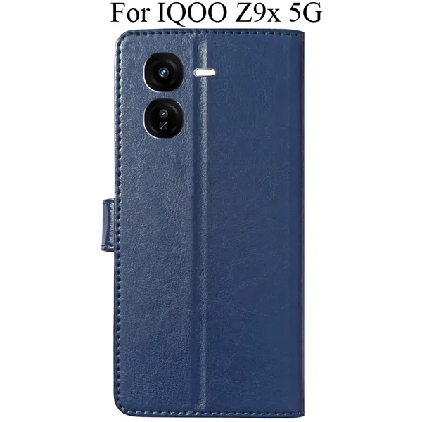 Black_Premium_Flip_Cover_For_Iqoo_Z9X_5G