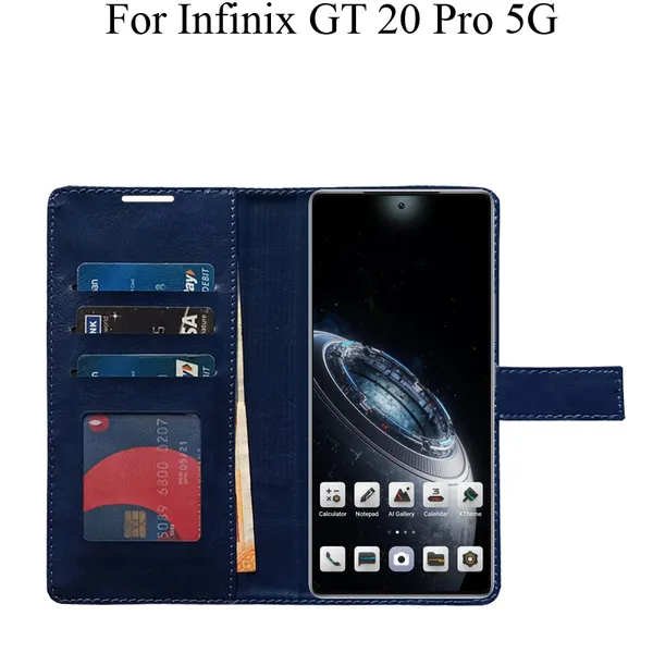 Blue_Premium_Flip_Cover_For_Infinix_Gt_20_Pro_5G