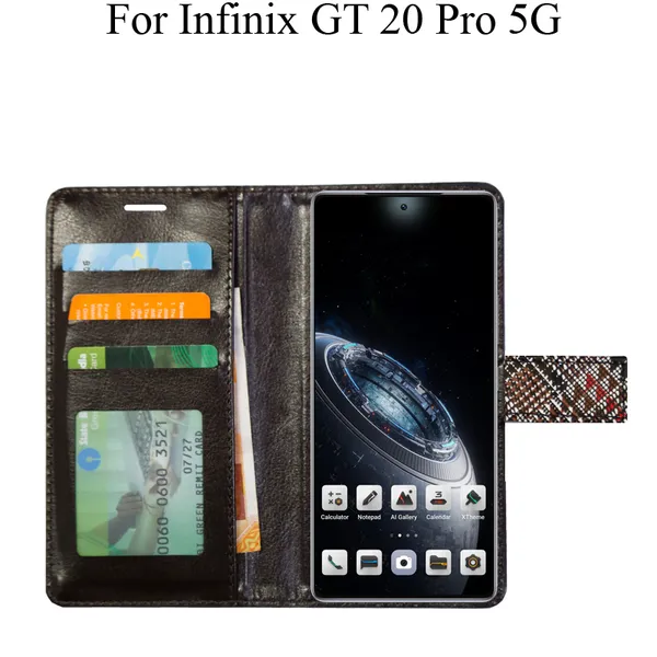 Red_Premium_Flip_Cover_For_Infinix_Gt_20_Pro_5G