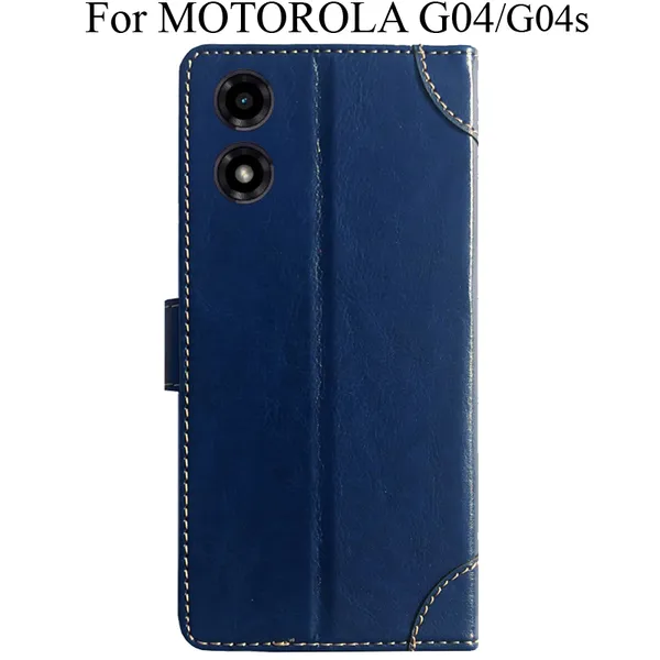 Blue_Premium_Flip_Cover_For_Motorola_G04_Moto_G04S