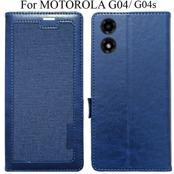 Blue_Premium_Flip_Cover_For_Motorola_G04_Moto_G04S