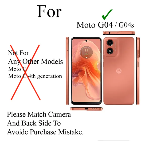 Red_Premium_Flip_Cover_For_Motorola_G04_Moto_G04S