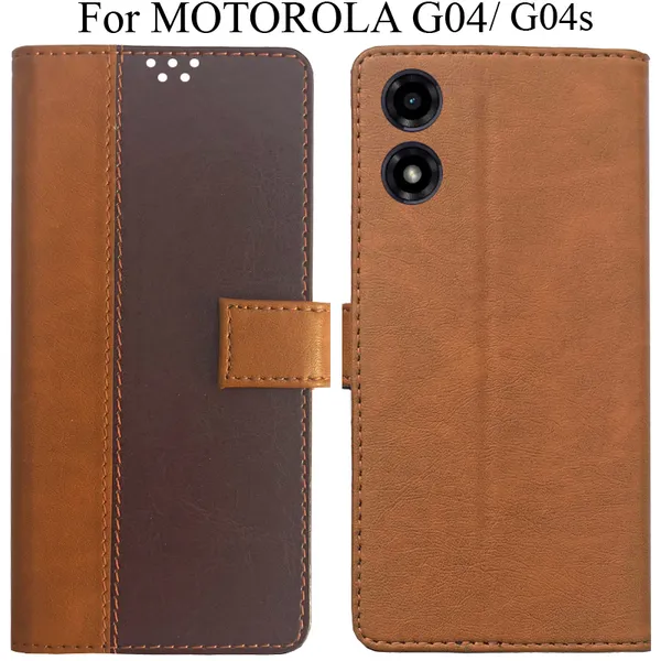Brown_Premium_Flip_Cover_For_Motorola_G04_Moto_G04S
