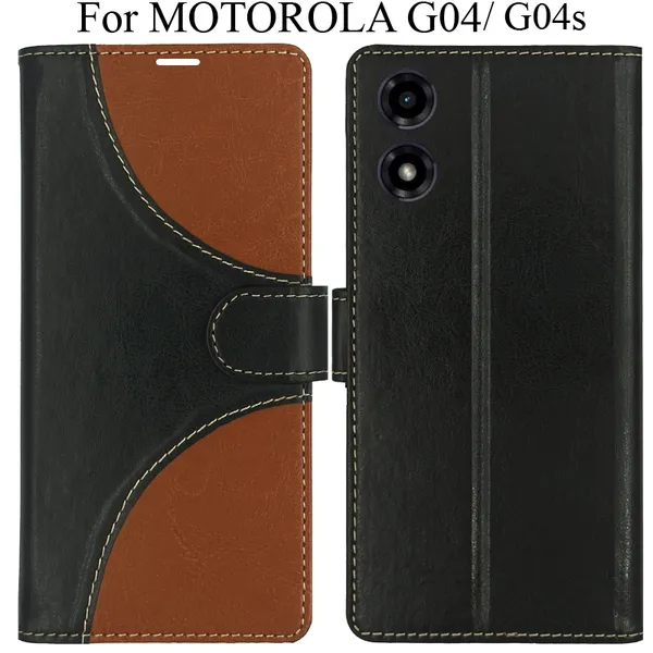 Black_Premium_Flip_Cover_For_Motorola_G04_Moto_G04S