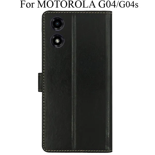 Brown_Premium_Flip_Cover_For_Motorola_G04_Moto_G04S