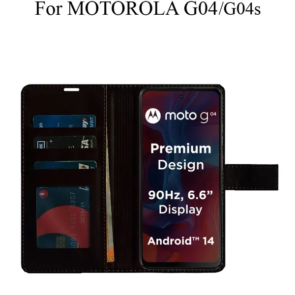Brown_Premium_Flip_Cover_For_Motorola_G04_Moto_G04S