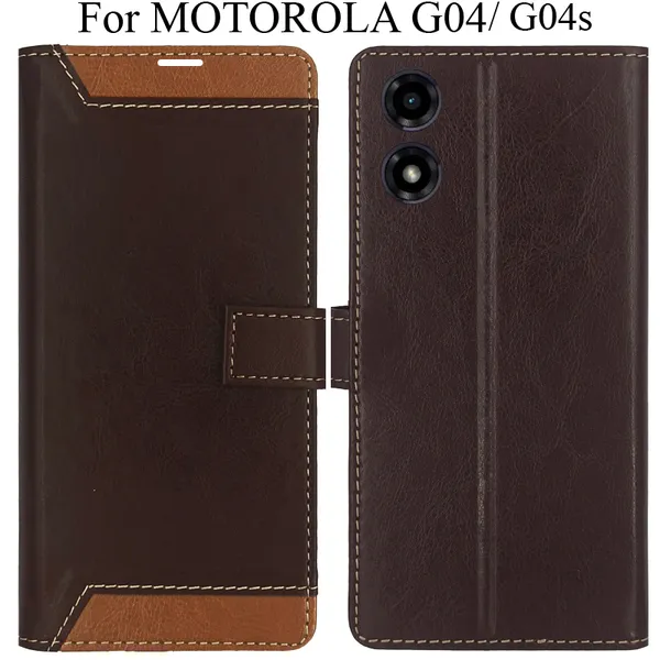 Brown_Premium_Flip_Cover_For_Motorola_G04_Moto_G04S