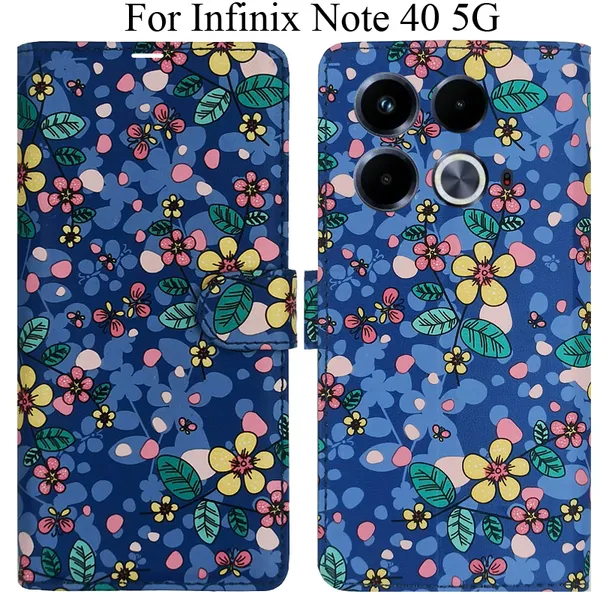 Blue_Premium_Flip_Cover_For_Infinix_Note_40_5G