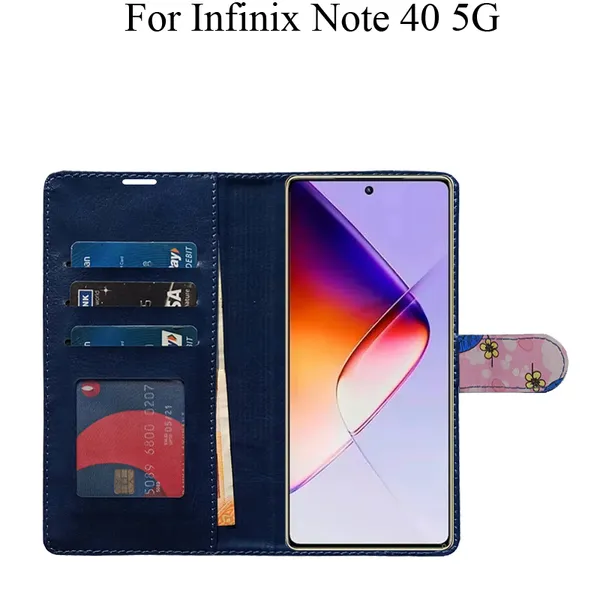 Pink_Premium_Flip_Cover_For_Infinix_Note_40_5G
