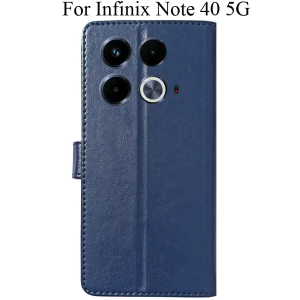 Black_Premium_Flip_Cover_For_Infinix_Note_40_5G