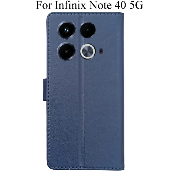 Blue_Premium_Flip_Cover_For_Infinix_Note_40_5G
