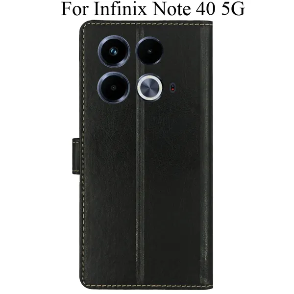 Brown_Premium_Flip_Cover_For_Infinix_Note_40_5G