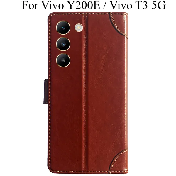 Brown_Premium_Flip_Cover_For_Vivo_T3_5G,_Vivo_Y200E
