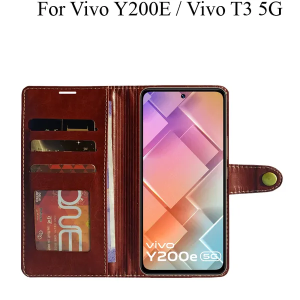 Brown_Premium_Flip_Cover_For_Vivo_T3_5G,_Vivo_Y200E