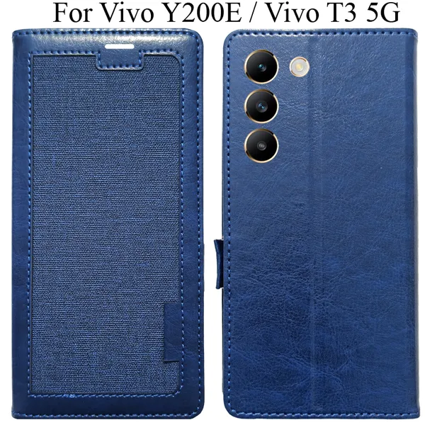 Blue_Premium_Flip_Cover_For_Vivo_T3_5G,_Vivo_Y200E
