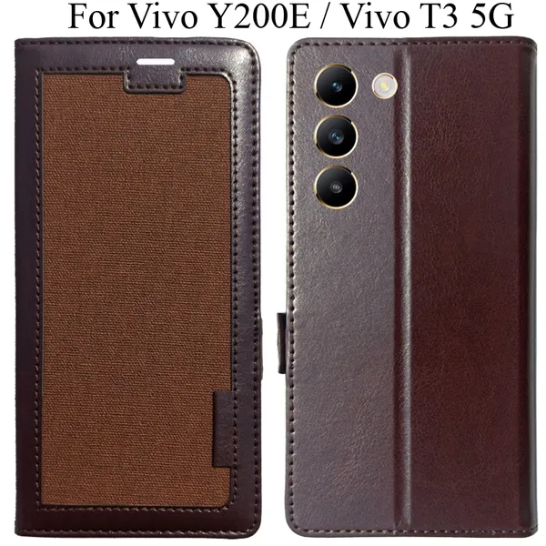 Brown_Premium_Flip_Cover_For_Vivo_T3_5G,_Vivo_Y200E