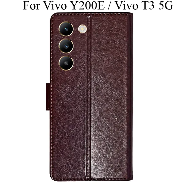Beige_Premium_Flip_Cover_For_Vivo_T3_5G,_Vivo_Y200E