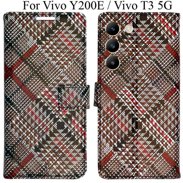 Red_Premium_Flip_Cover_For_Vivo_T3_5G,_Vivo_Y200E
