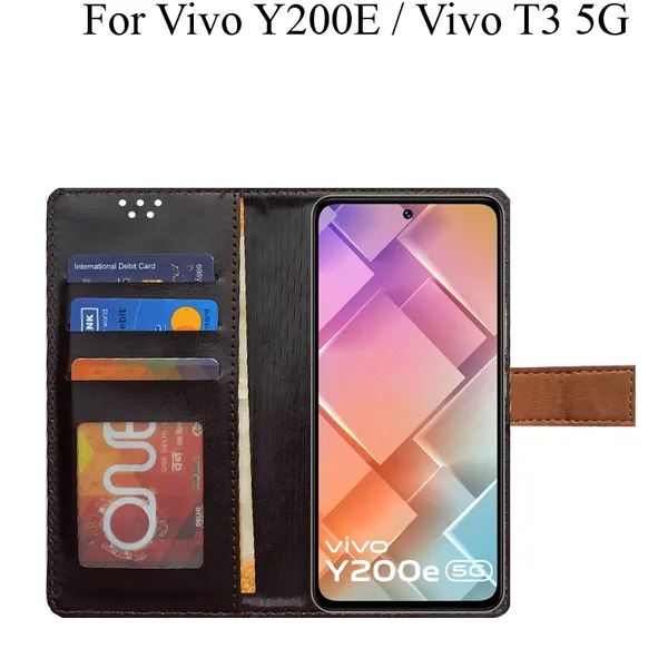 Brown_Premium_Flip_Cover_For_Vivo_T3_5G,_Vivo_Y200E