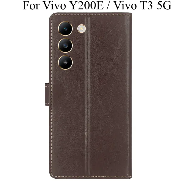Brown_Premium_Flip_Cover_For_Vivo_T3_5G,_Vivo_Y200E