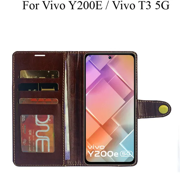 Beige_Premium_Flip_Cover_For_Vivo_T3_5G,_Vivo_Y200E