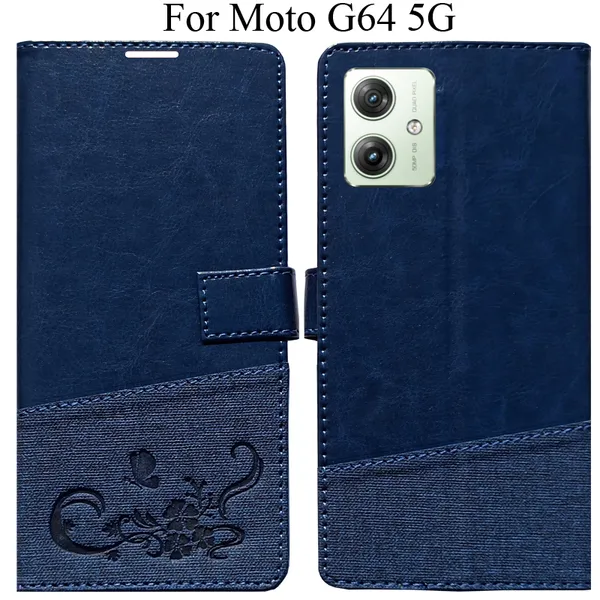 Blue_Premium_Flip_Cover_For_Moto_G64_5G