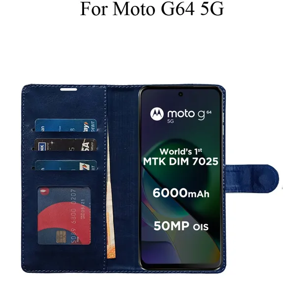 Blue_Premium_Flip_Cover_For_Moto_G64_5G