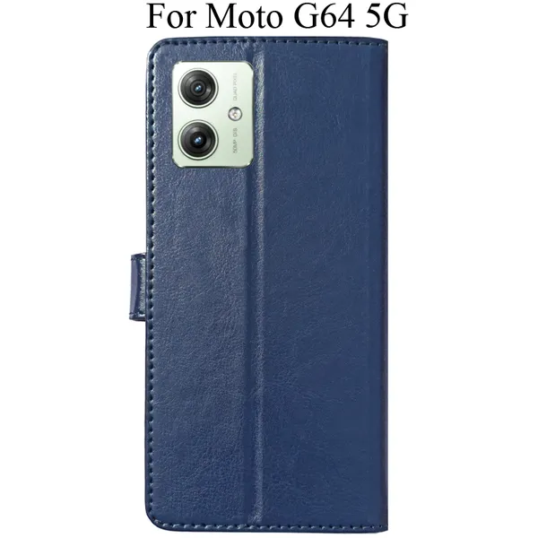 Black_Premium_Flip_Cover_For_Moto_G64_5G