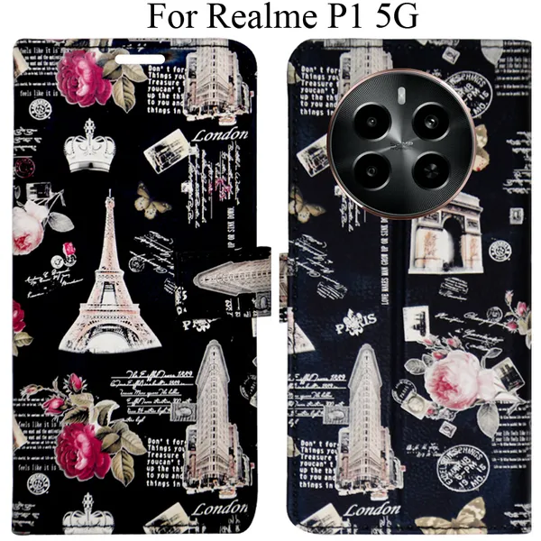 Black_Premium_Flip_Cover_For_Realme_P1_5G